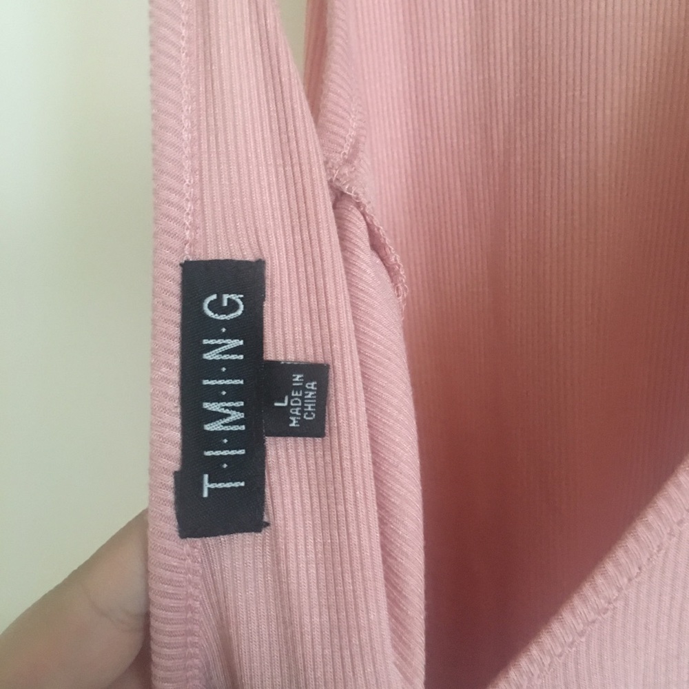 Timing Ribbed Tank Top Bodysuit - Picture 5 of 5